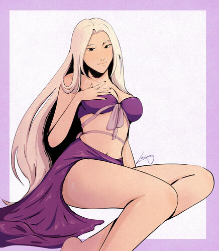 Shiori Pinup - Full Render