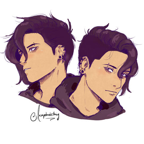 Sebastian Stardew - Colored Sketch