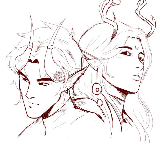 D&amp;D PCs: Parastin + Caligo