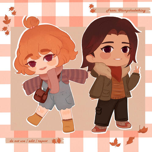 Tama + Qiu Fanart