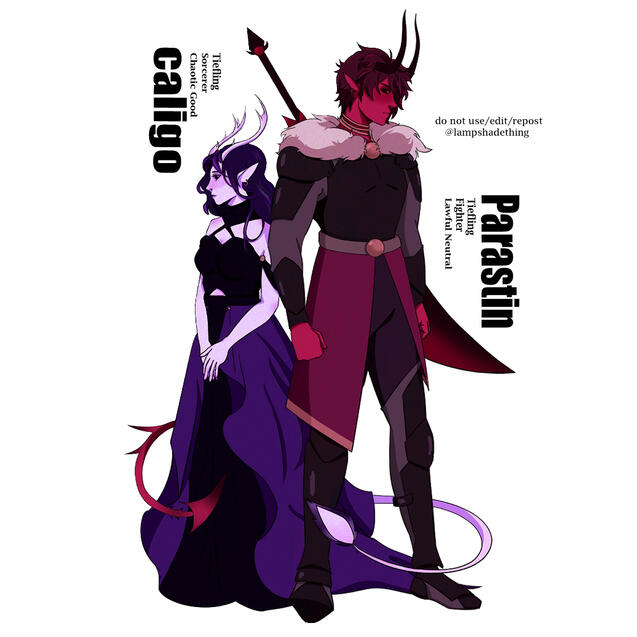 D&amp;D: Caligo + Parastin at start of campaign
